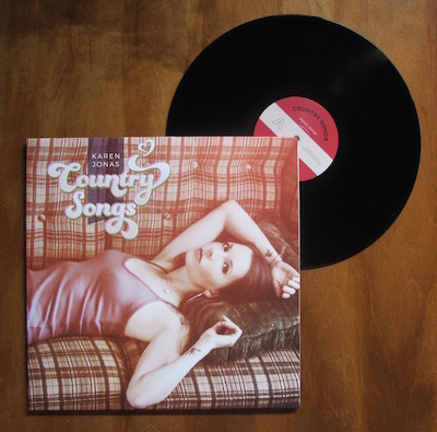 Featured Vinyl Pressing Release: Country Songs by Karen Jonas
