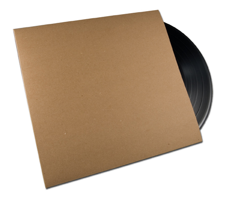 NEW PRODUCT: Blank Chipboard Jackets for 7-inch Vinyl  - Only 69¢ Each!!